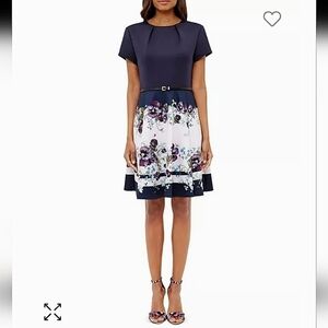Ted Baker-Enchantment Skater Dress-Size 6 (Ted 2)